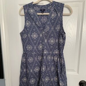 GAP blue dress, size medium, adjustable waist
